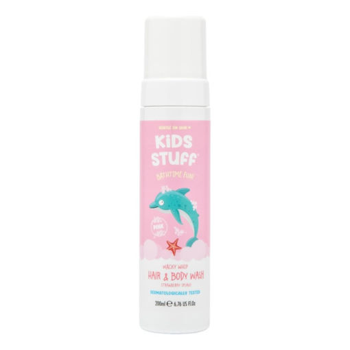 Picture of KIDS STUFF HAIR & BODY WASH WHIP 200ML PINK